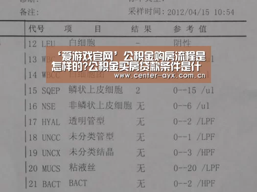 ‘爱游戏官网’公积金购房流程是怎样的?公积金买房贷款条件是什么?(图2) 爱游戏体育